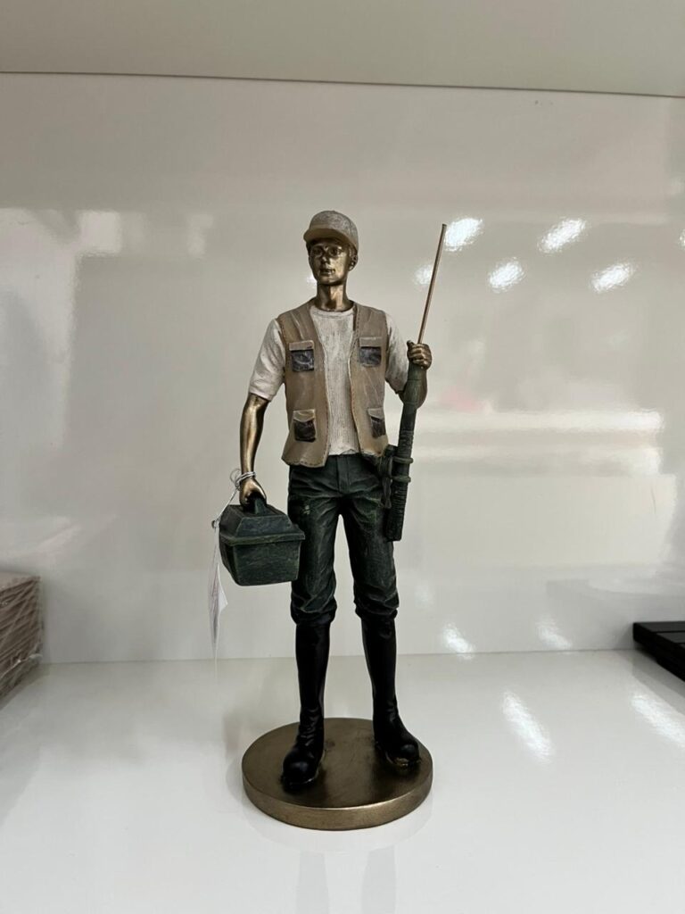 Estatueta Pescador