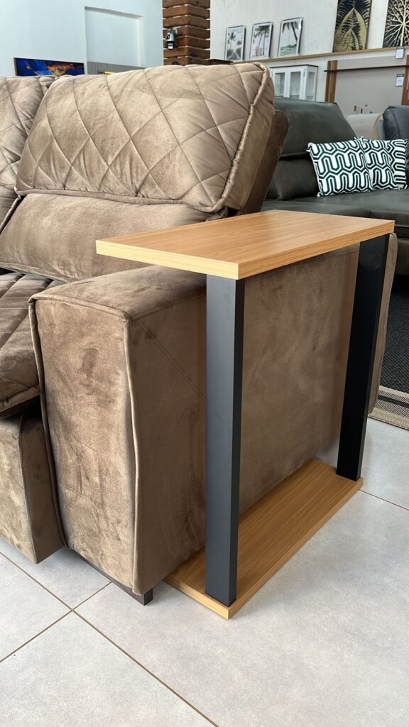 Mesa apoio para sofá