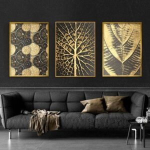 Conjunto 3 quadros 70x100cm