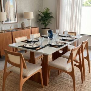 Conjunto Mesa 6 cadeiras