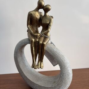 Estátua círculo amantes